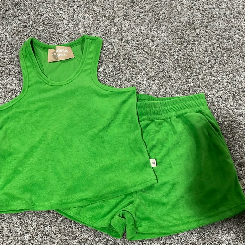 Arminta James Terry cloth set small